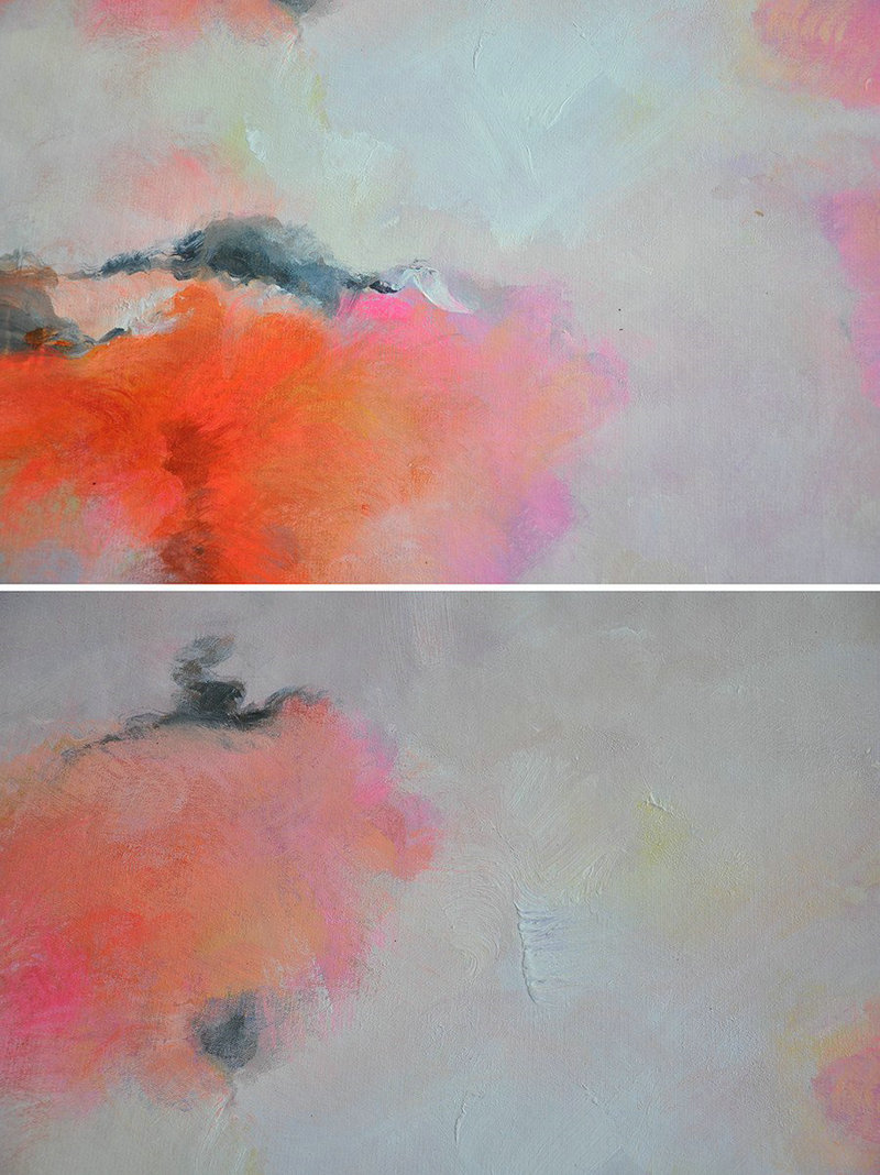 Extra Large Abstract Painting On Canvas,Oversized Contemporary Art,Large Contemporary Painting,Blue,Red,Pink,Purple.etc